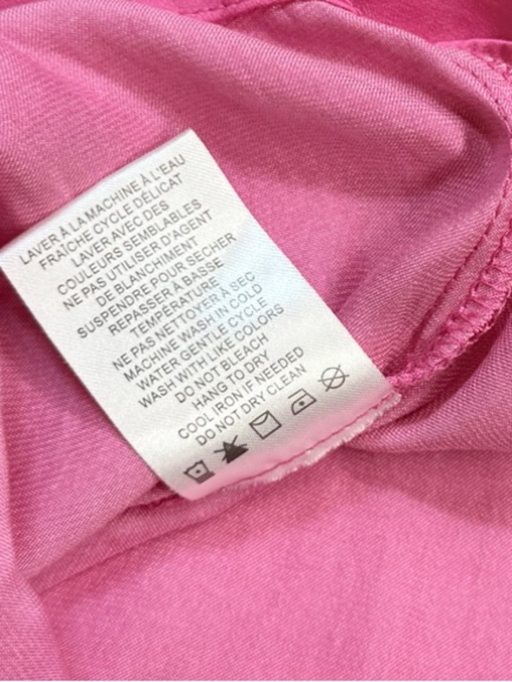 Anthropologie Maison d’Amélie Paris Pink Smocked Flutter Sleeve Blouse S - Picture 5 of 8